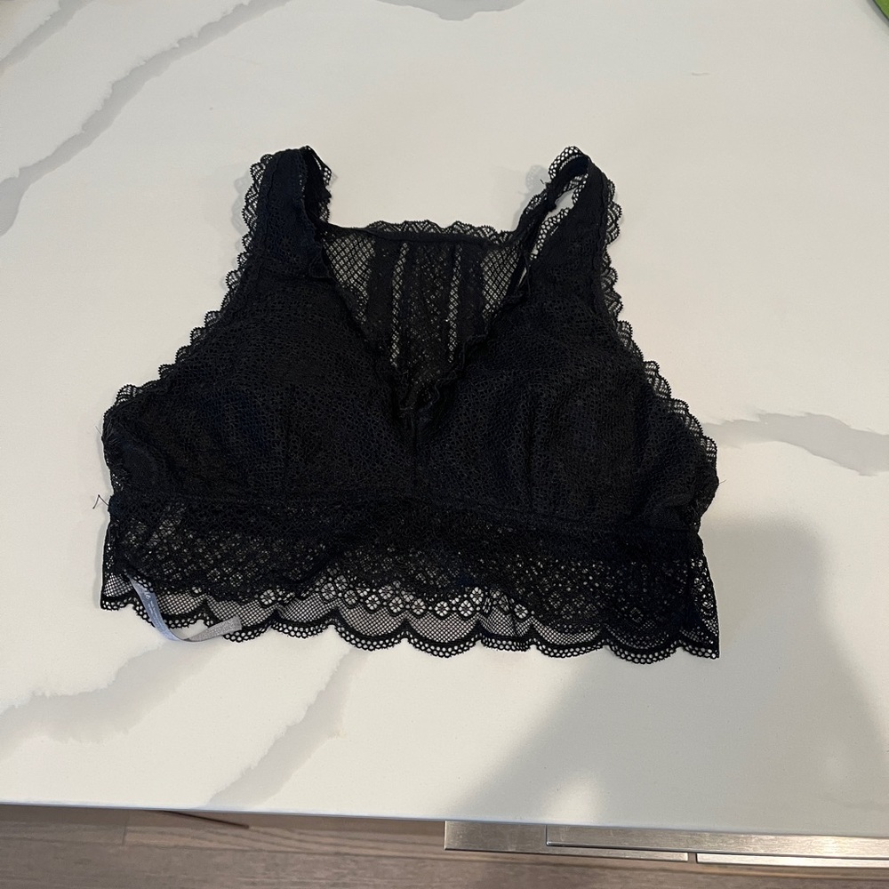 Aerie black bralette
